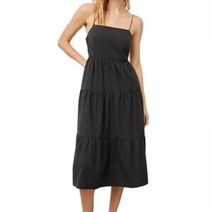 Rails open back dress